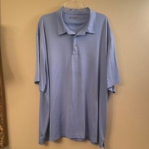 Men's Blue Polo Shirt 4XT